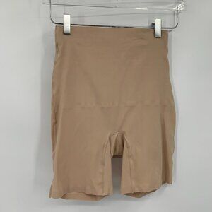 Skinny Girl shapewear shirts tan nude tummy control thigh shaper new medium